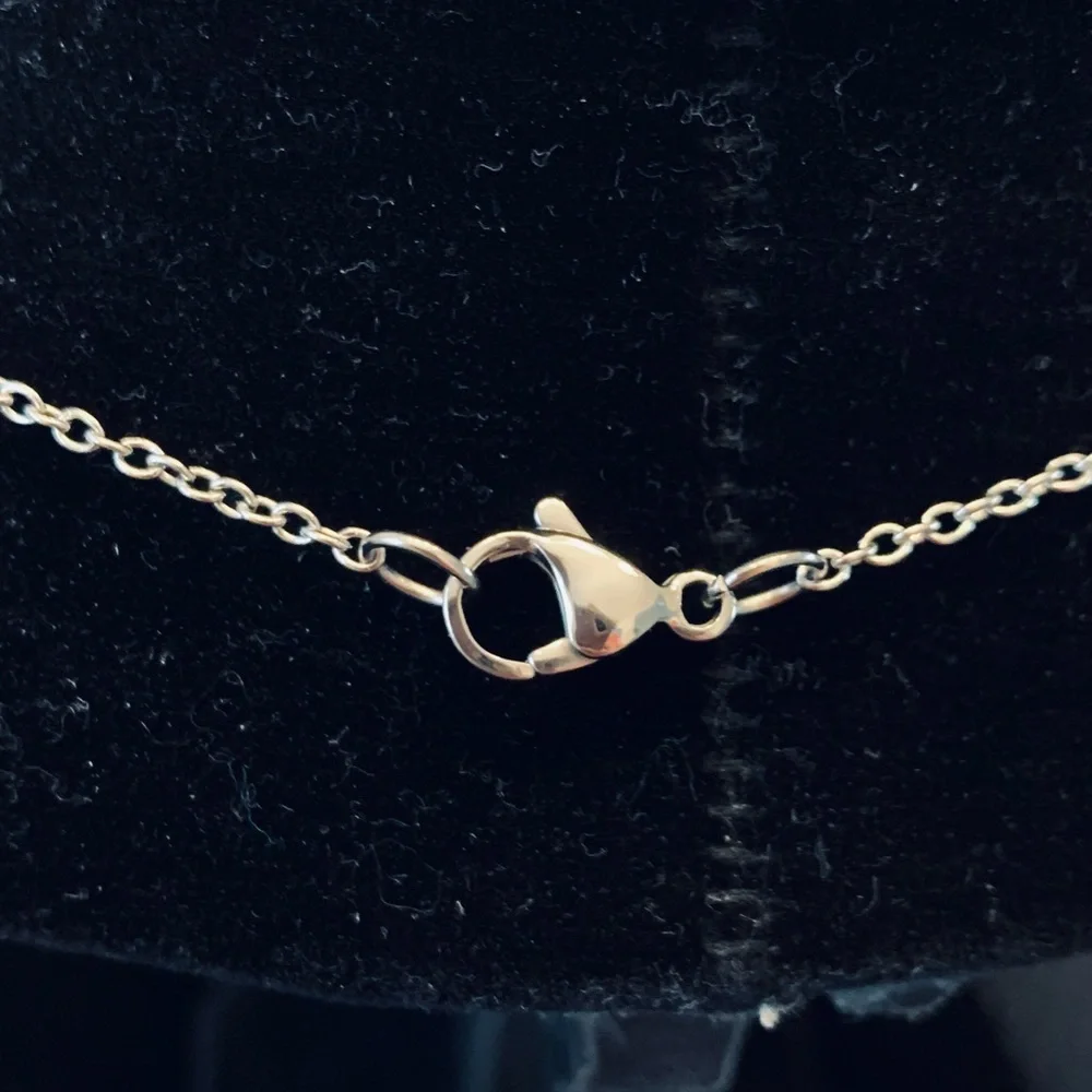 Youth/Child Italian Horn stainless steel necklace